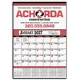 Skinner & Kennedy® Contractor's 12-Sheet Calendar — view 2