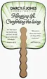 Skinner & Kennedy® Palm Leaf Paper Hand Fan — view 8