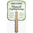 Skinner & Kennedy® Palm Leaf Paper Hand Fan — view 10