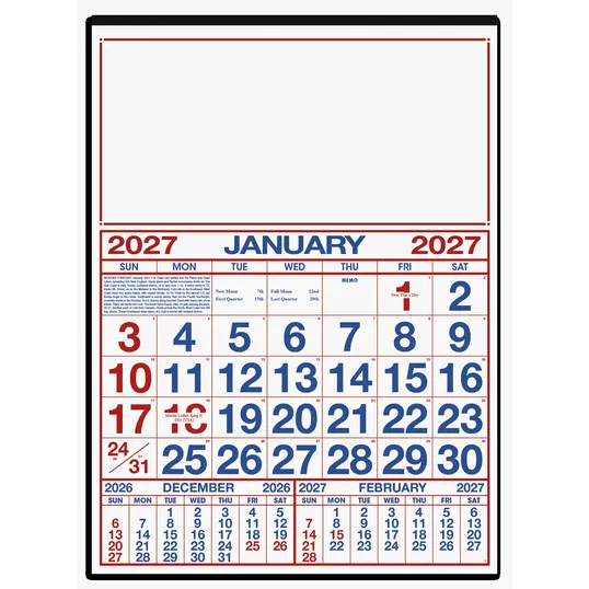 Skinner & Kennedy® Commercial 12-Sheet Calendar — view 5