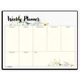 Triumph® Calendars Small Weekly Desk Pad - Floral — view 2