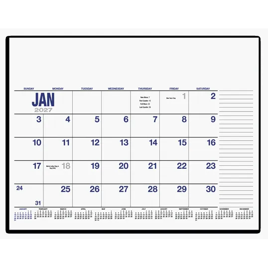 HotLine® Products 13-Month Desk Pad Calendar — view 18