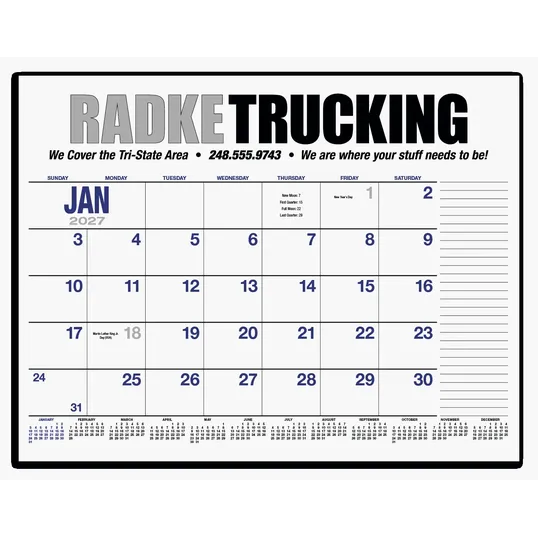 HotLine® Products 13-Month Desk Pad Calendar — view 9