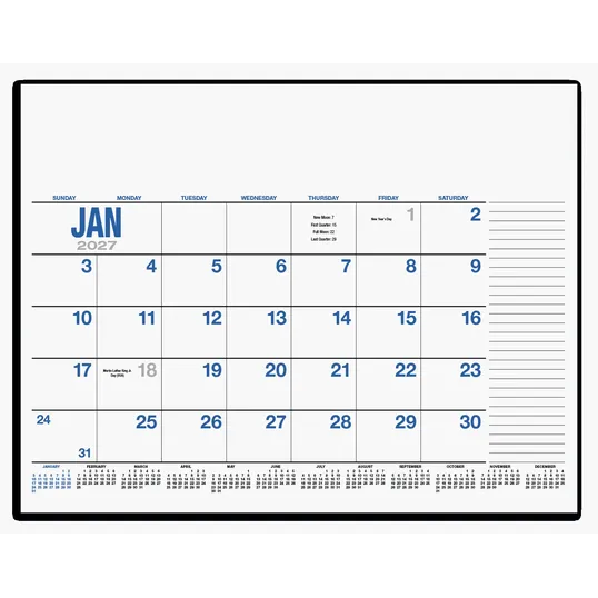 HotLine® Products 13-Month Desk Pad Calendar — view 14