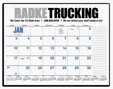 HotLine® Products 13-Month Desk Pad Calendar