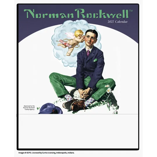 HotLine® Products Norman Rockwell Mini Calendar — view 5