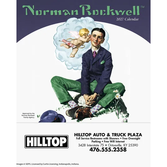 HotLine® Products Norman Rockwell Mini Calendar — view 7