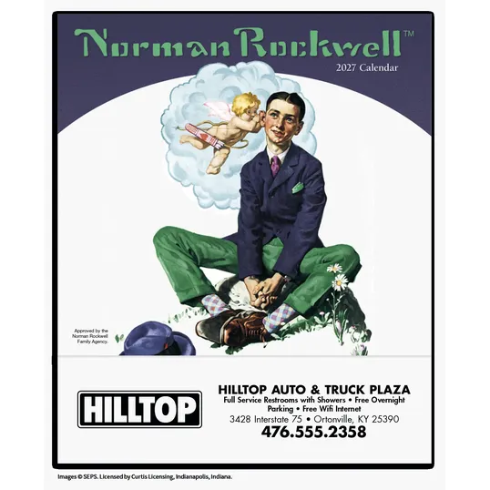 HotLine® Products Norman Rockwell Mini Calendar — view 3