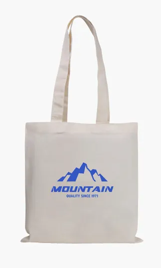 Good Value™ Natural Cotton Magazine Economy Tote — view 2