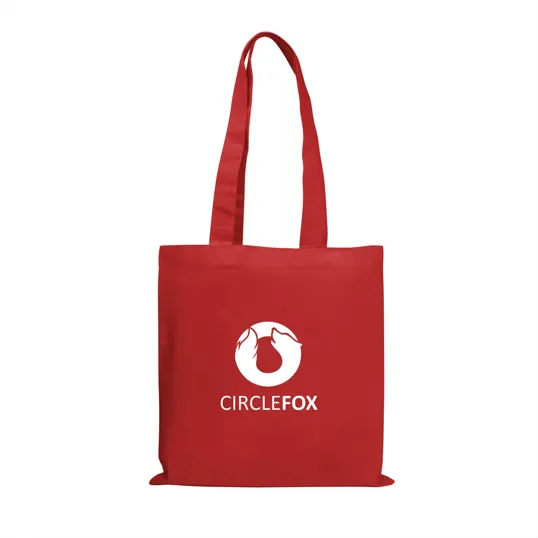 Good Value™ Colored Magazine Economy Cotton Tote — view 3