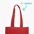 Good Value™ Colored Magazine Economy Cotton Tote — view 8
