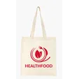 Good Value™ Natural Economy Cotton Tote with 26" Self Handles — view 3