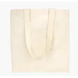 Good Value™ Natural Economy Cotton Tote with 26" Self Handles — view 2