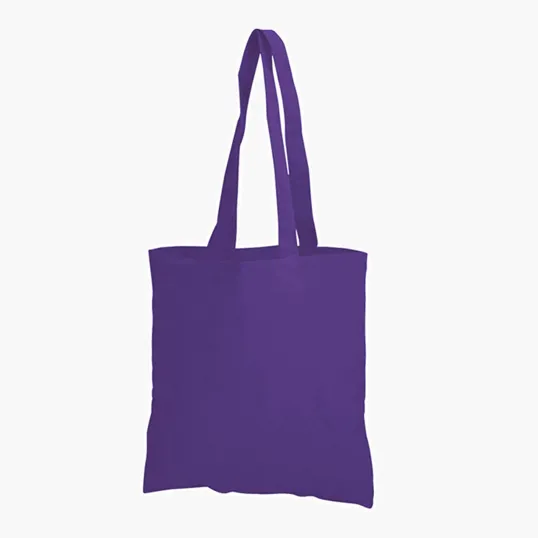 Good Value™ Colored Economy Cotton Tote with 26" Handles — view 4