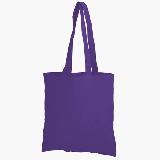 Good Value™ Colored Economy Cotton Tote with 26" Handles — view 5