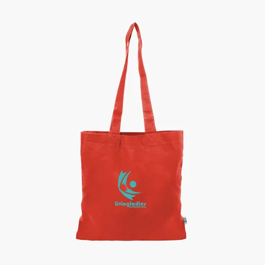 Good Value™ Colored Economy Cotton Tote with 26" Handles — view 18