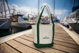Standard Boat Bag Cotton Canvas Tote with Zippered Top — view 16