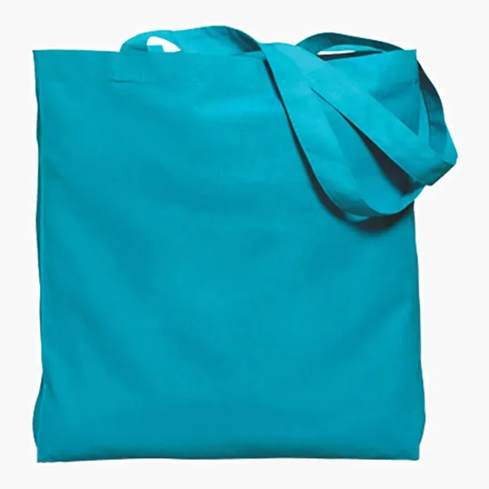 Good Value™ Colored Gusseted Economy Cotton Tote — view 5