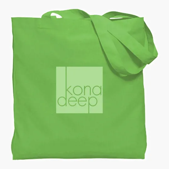 Good Value™ Colored Gusseted Economy Cotton Tote — view 8
