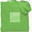 Good Value™ Colored Gusseted Economy Cotton Tote — view 7