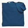 Good Value™ Colored Gusseted Economy Cotton Tote — view 3