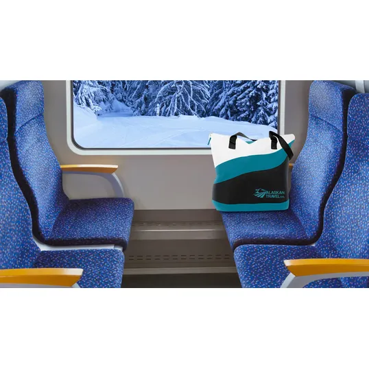 Good Value™ Wave Tote with Zippered Closure and Pen Loops — view 20