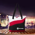 Good Value™ Wave Tote with Zippered Closure and Pen Loops — view 16