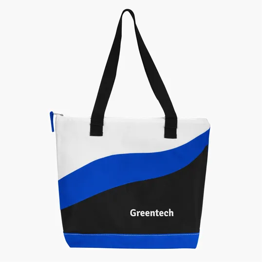 Good Value™ Wave Tote with Zippered Closure and Pen Loops — view 26