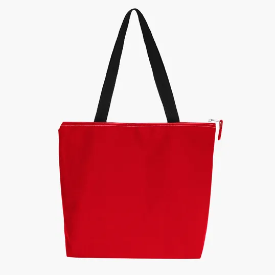 Good Value™ Wave Tote with Zippered Closure and Pen Loops — view 5
