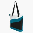 Good Value™ Wave Tote with Zippered Closure and Pen Loops — view 10