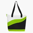 Good Value™ Wave Tote with Zippered Closure and Pen Loops — view 3
