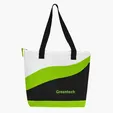 Good Value™ Wave Tote with Zippered Closure and Pen Loops — view 12