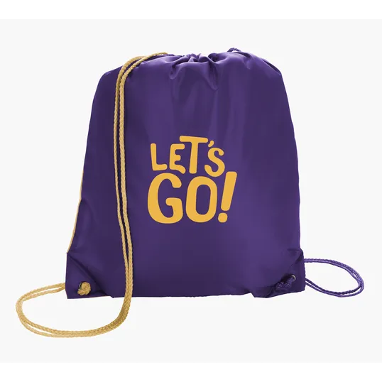 Good Value™ Spirit Drawcord Drawstring Bag, 14 x 16.5 in. — view 66