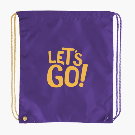 Good Value™ Spirit Drawcord Drawstring Bag, 14 x 16.5 in. — view 65