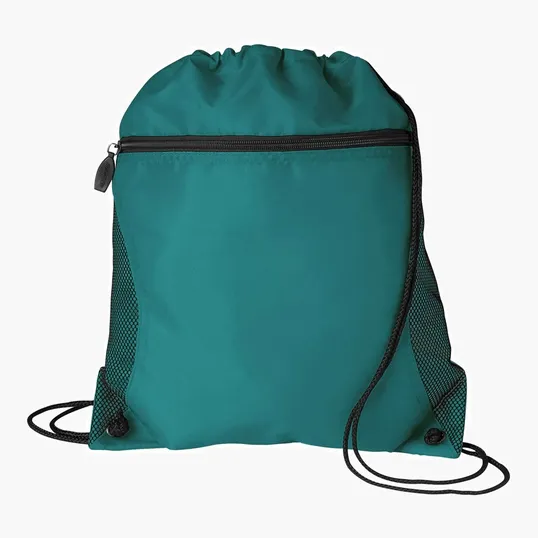 Good Value™ Mesh Pocket Drawcord Bag, 210D Polyester — view 75