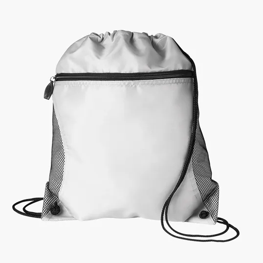 Good Value™ Mesh Pocket Drawcord Bag, 210D Polyester — view 41
