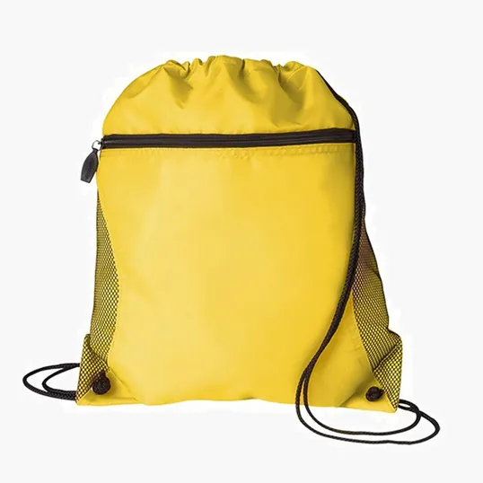Good Value™ Mesh Pocket Drawcord Bag, 210D Polyester — view 78