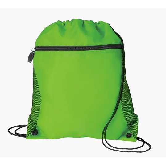Good Value™ Mesh Pocket Drawcord Bag, 210D Polyester — view 15