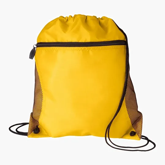 Good Value™ Mesh Pocket Drawcord Bag, 210D Polyester — view 61