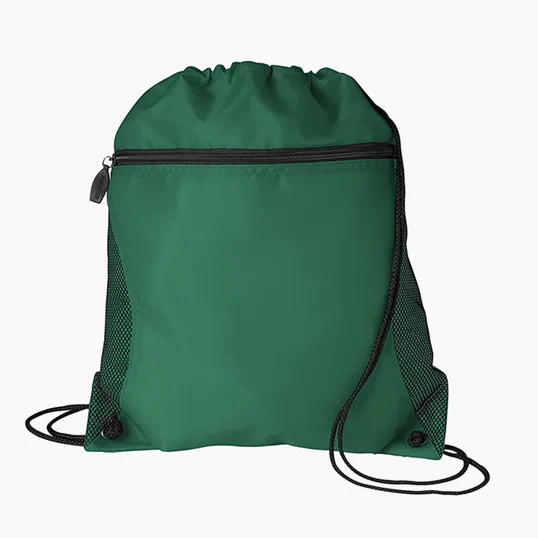 Good Value™ Mesh Pocket Drawcord Bag, 210D Polyester — view 50