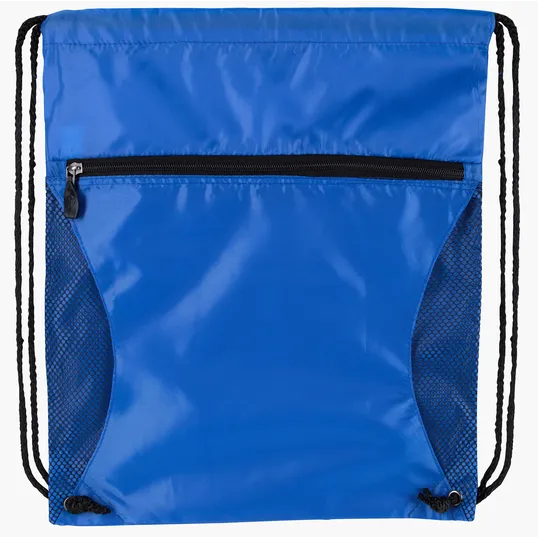 Good Value™ Mesh Pocket Drawcord Bag, 210D Polyester — view 37