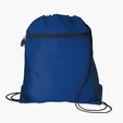 Good Value™ Mesh Pocket Drawcord Bag, 210D Polyester — view 44