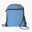Good Value™ Mesh Pocket Drawcord Bag, 210D Polyester — view 56