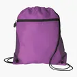 Good Value™ Mesh Pocket Drawcord Bag, 210D Polyester — view 73