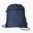 Good Value™ Mesh Pocket Drawcord Bag, 210D Polyester — view 12