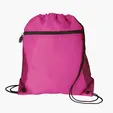 Good Value™ Mesh Pocket Drawcord Bag, 210D Polyester — view 32