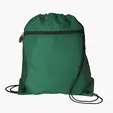 Good Value™ Mesh Pocket Drawcord Bag, 210D Polyester — view 50