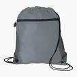 Good Value™ Mesh Pocket Drawcord Bag, 210D Polyester — view 81
