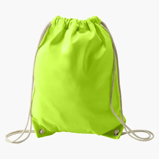 Good Value™ Natural Economy Cotton Drawcord Drawstring Bag — view 2