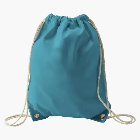 Good Value™ Natural Economy Cotton Drawcord Drawstring Bag — view 8